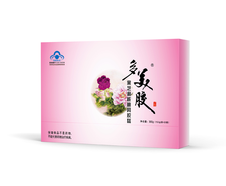 多美胶牌黑芝麻核桃阿胶糕 300g